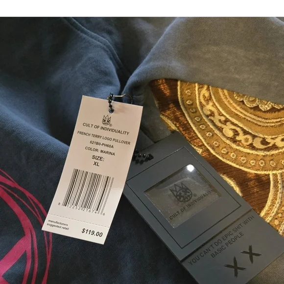 Cult of Individuality Charcoal Hoodie - Picture 7 of 9